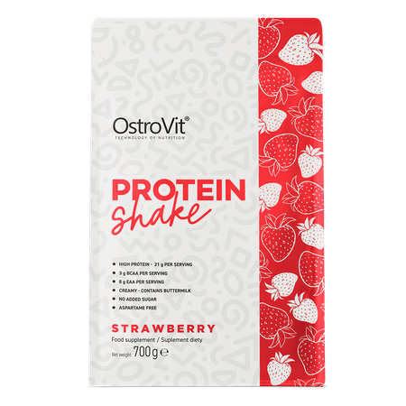 OstroVit Protein Shake 700g Maasikas — Strawberry — Powder view 2