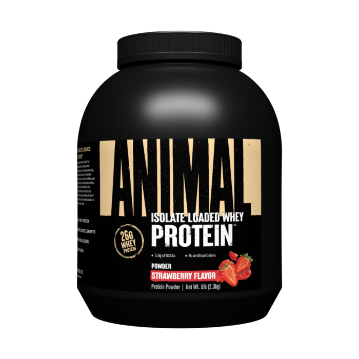 Universal Animal Whey Isolate Loaded 2.3kg Maasikas — Strawberry — Powder - image 1 of 2