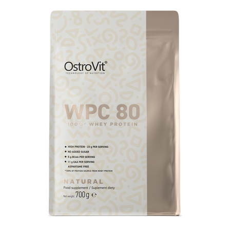OstroVit whey WPC 80 700g maitsestamata — Powder view 2
