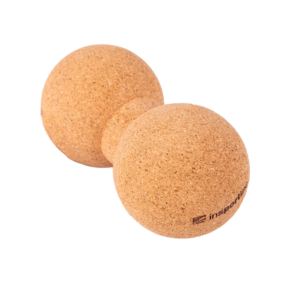 Massaažirull Cork Massage Double Ball inSPORTline Jalkor view 3