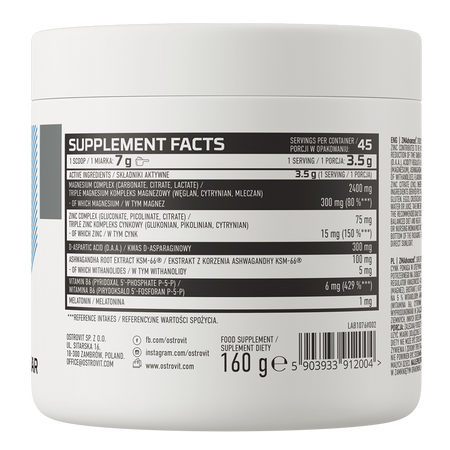 OstroVit ZMAdvanced 160g — Ouna Pirni — Powder view 3