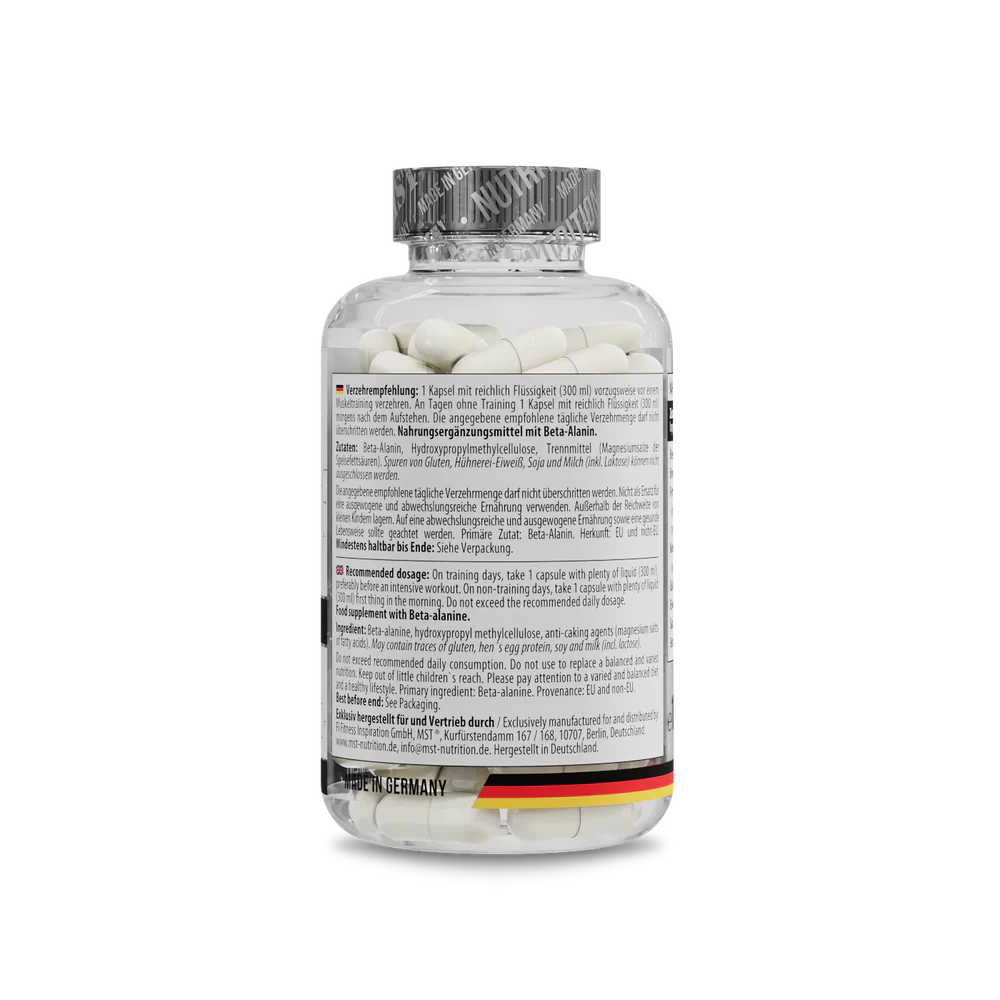 MST Beta-Alanine 1200mg 120caps — Capsules view 3