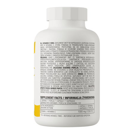 OstroVit Vitamin C 1000mg 120caps — Capsules view 3