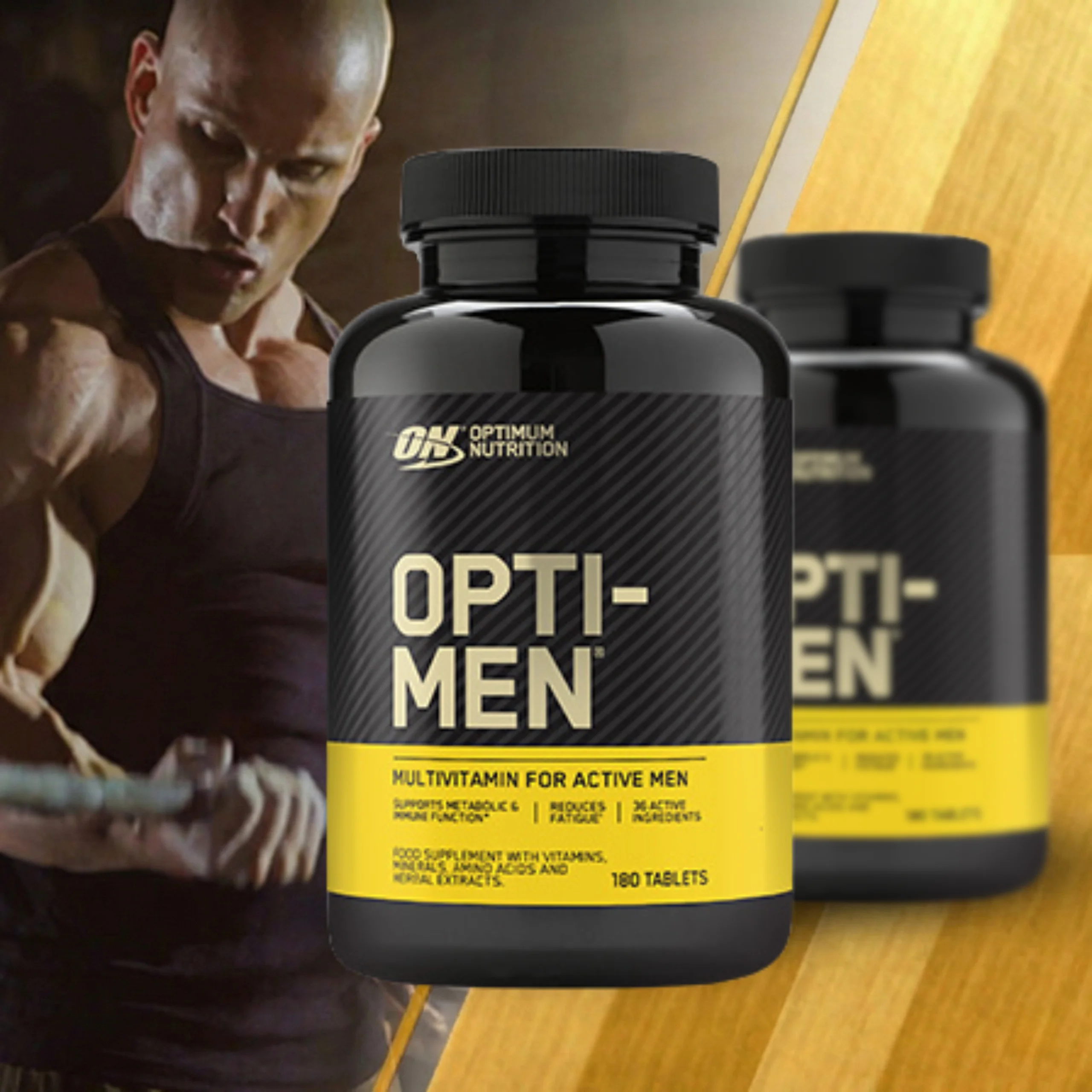 Optimum Nutrition Opti-Men Multivitamin 180 Capsules — Capsules view 2