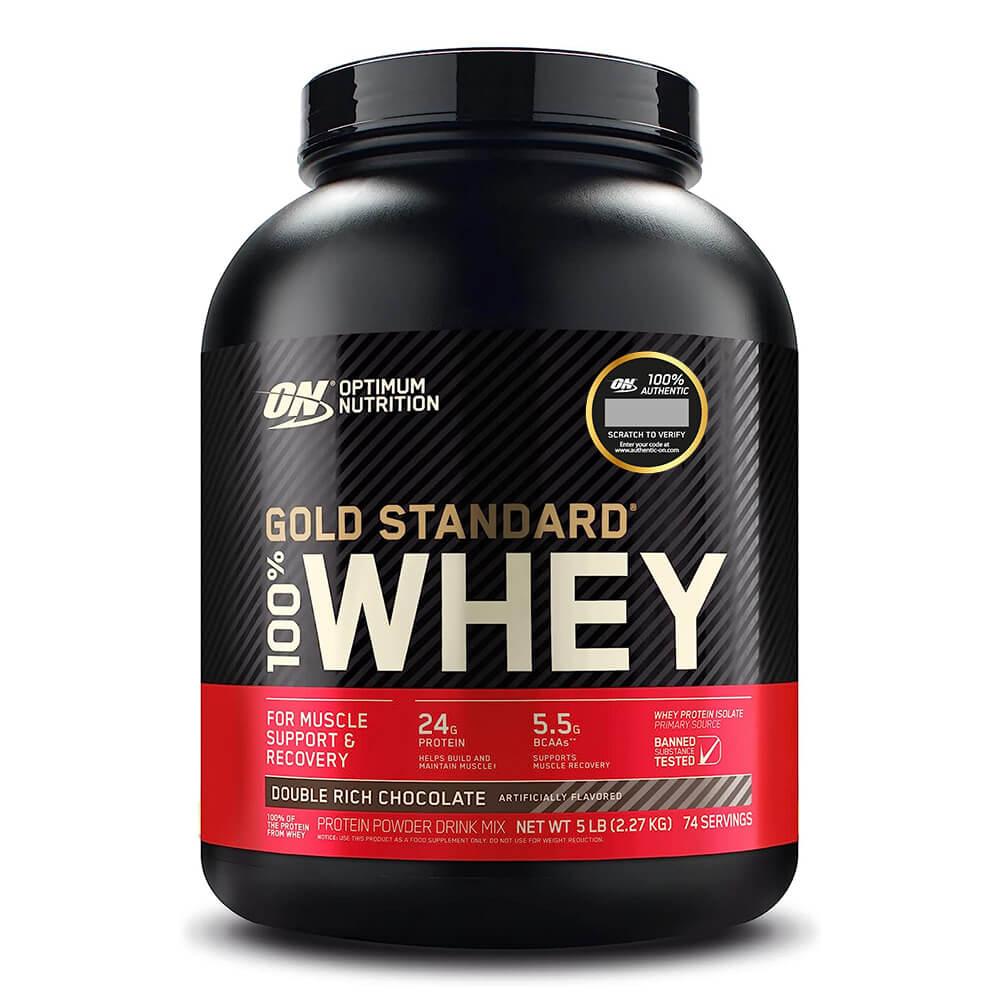Optimum Nutrition Gold Standard 100% Whey - Двойной шоколад — Chocolate — Powder - image 1 of 2