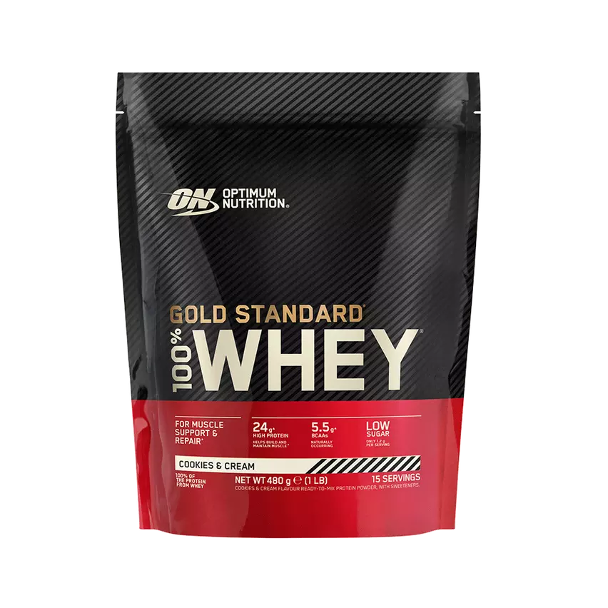 Optimum-nutrition Gold Standard 100% Whey 480g Küpsised ja kreem