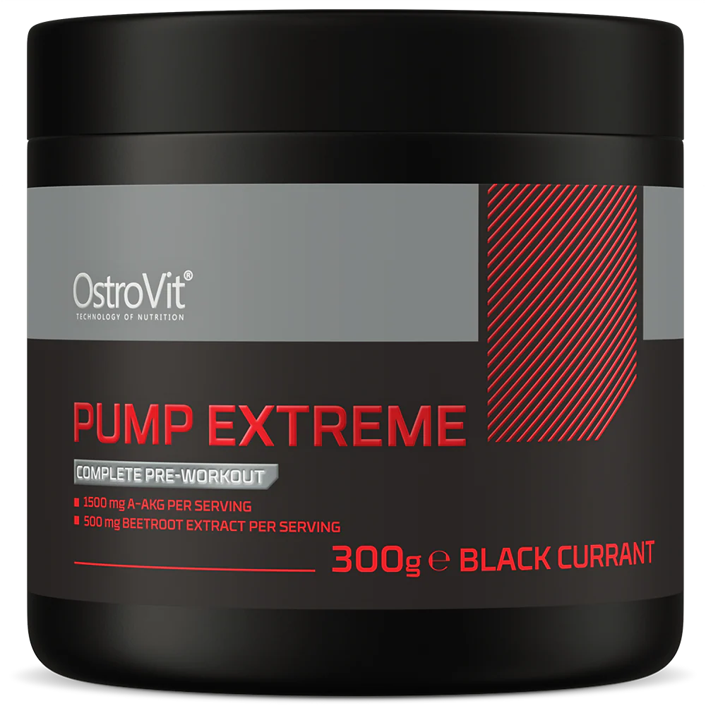 OstroVit Pump extreme 300g Must sõstar — Blackcurrant — Powder - image 1 of 3