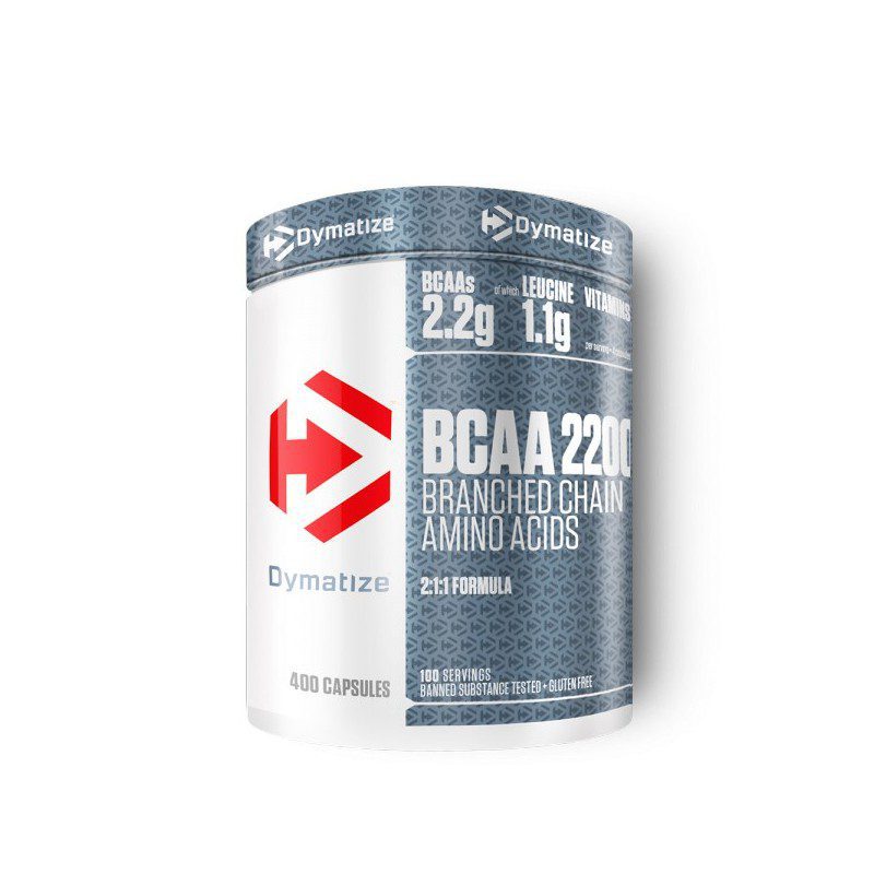 Dymatize BCAA 2200 caps — Unflavored — Capsules view 1