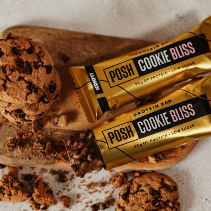 ICONFIT Posh Bar Cookie Bliss 55g — Cookies — Bar view 2