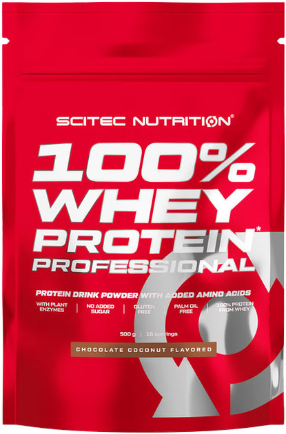 Scitec 100% Whey Protein Professional - Coconut Chocolate — Chocolate — Powder - image 1 of 2
