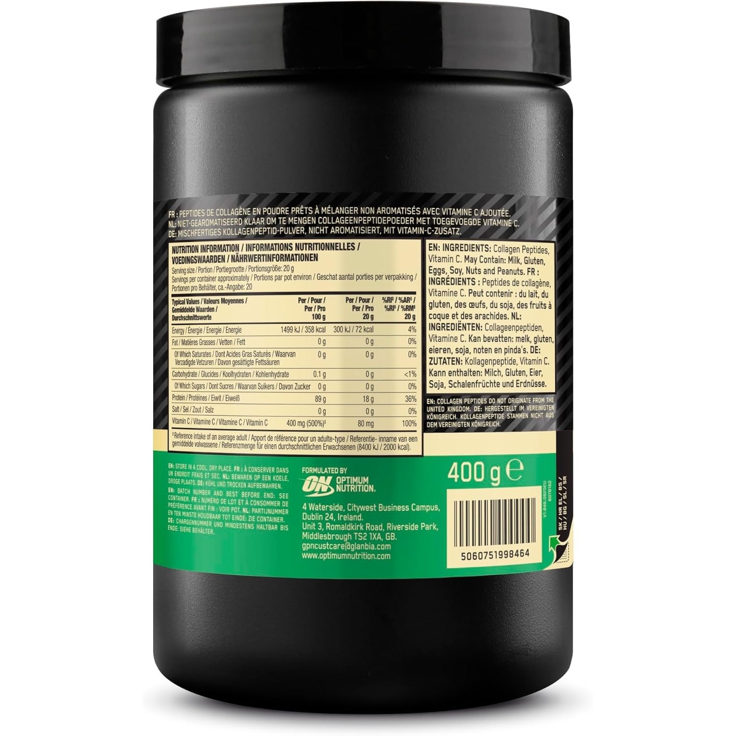 ON Collagen Peptides 400g — Maitsetu 2 — Powder view 3