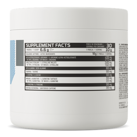 OstroVit Pump Pre-Workout formula Lemon 300g — Lemon — Powder view 3