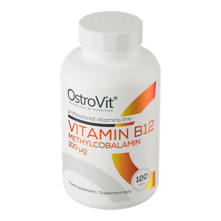 OstroVit Vitamin B12 Methylocobalamin 100mcg 120tabs — Tabs view 2