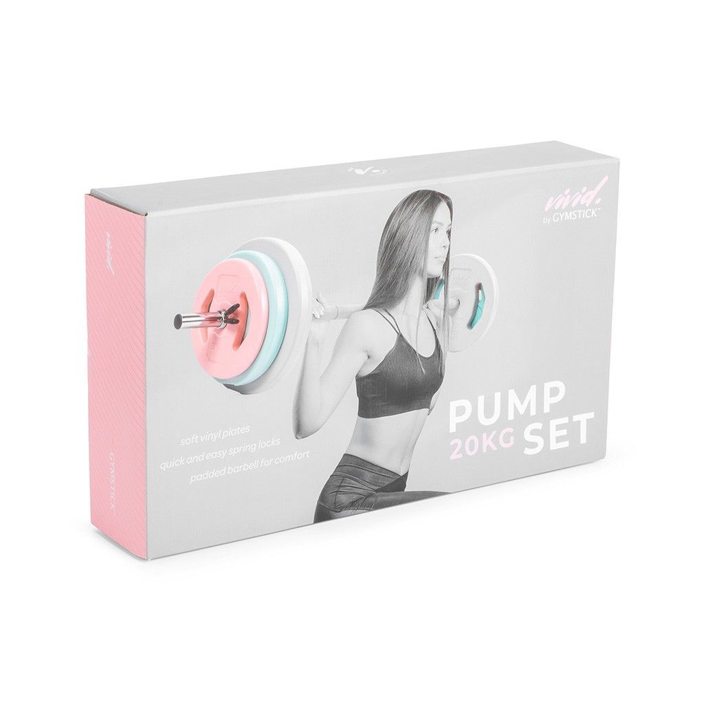 Body Pump Set Gymstick Vivid 20 kg roosa view 2