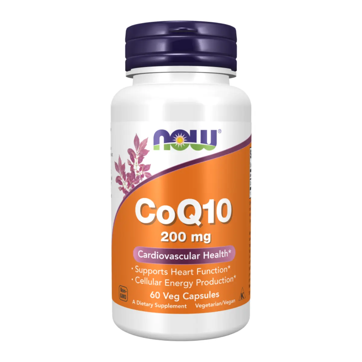NOW CoQ10 200mg 60 veg. caps. — Capsules - image 1 of 2