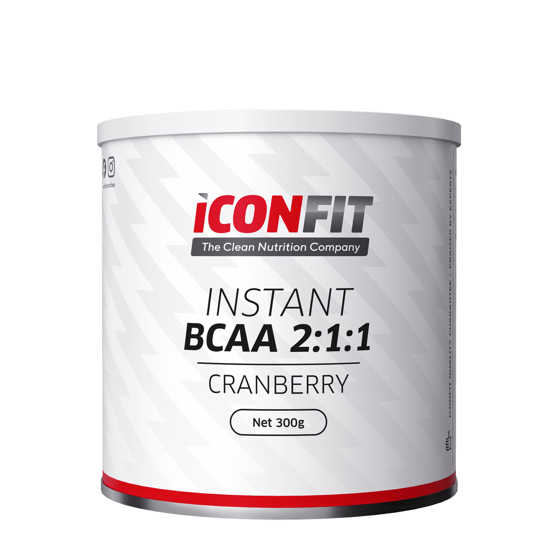 ICONFIT Instant BCAA 2:1:1 Jõhvikas 300g — Powder - product image