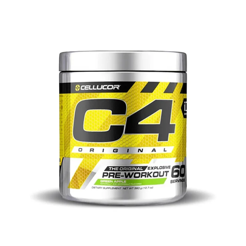 C4 Original Pre-workout 60serv Roheline õun