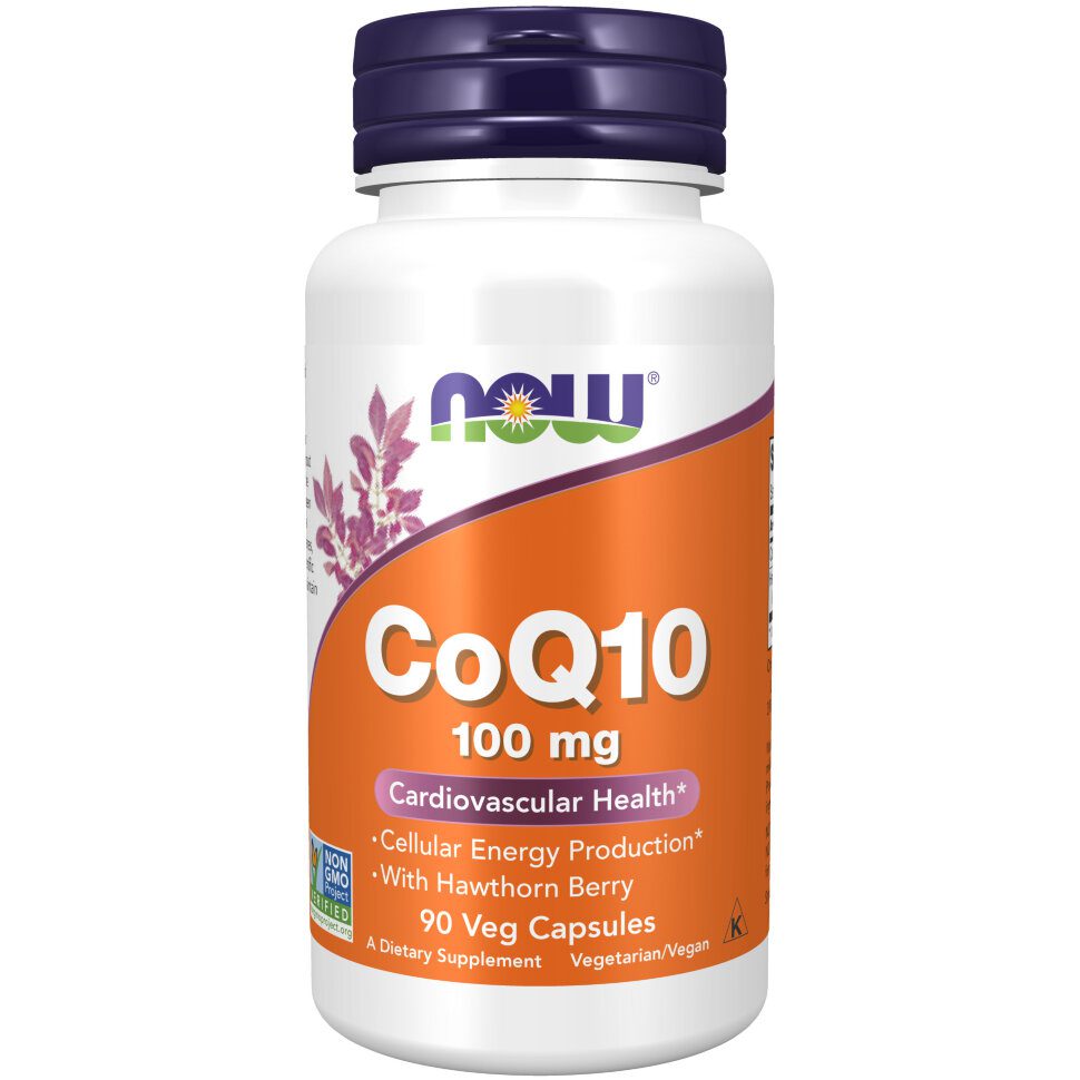 NOW CoQ10 100mg 90 veg. caps. — Capsules - image 1 of 2