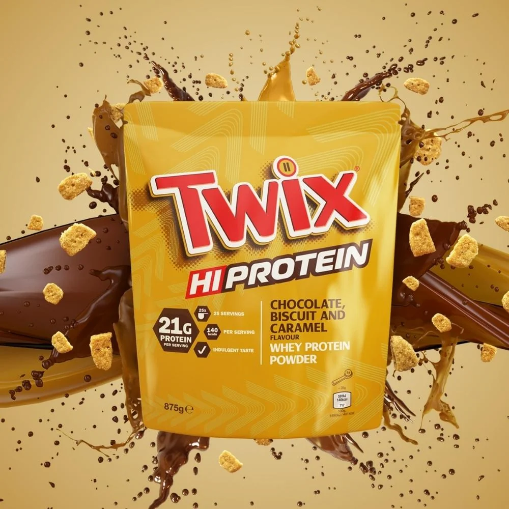 Mars Twix Hi Protein - Протеиновый порошок со вкусом шоколада и карамели — Chocolate — Powder view 2