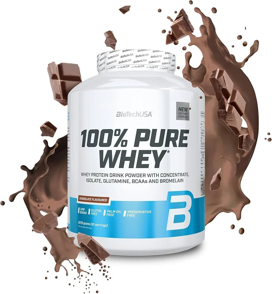 BIOTECHUSA 100% Pure Whey 2270g Šokolaad