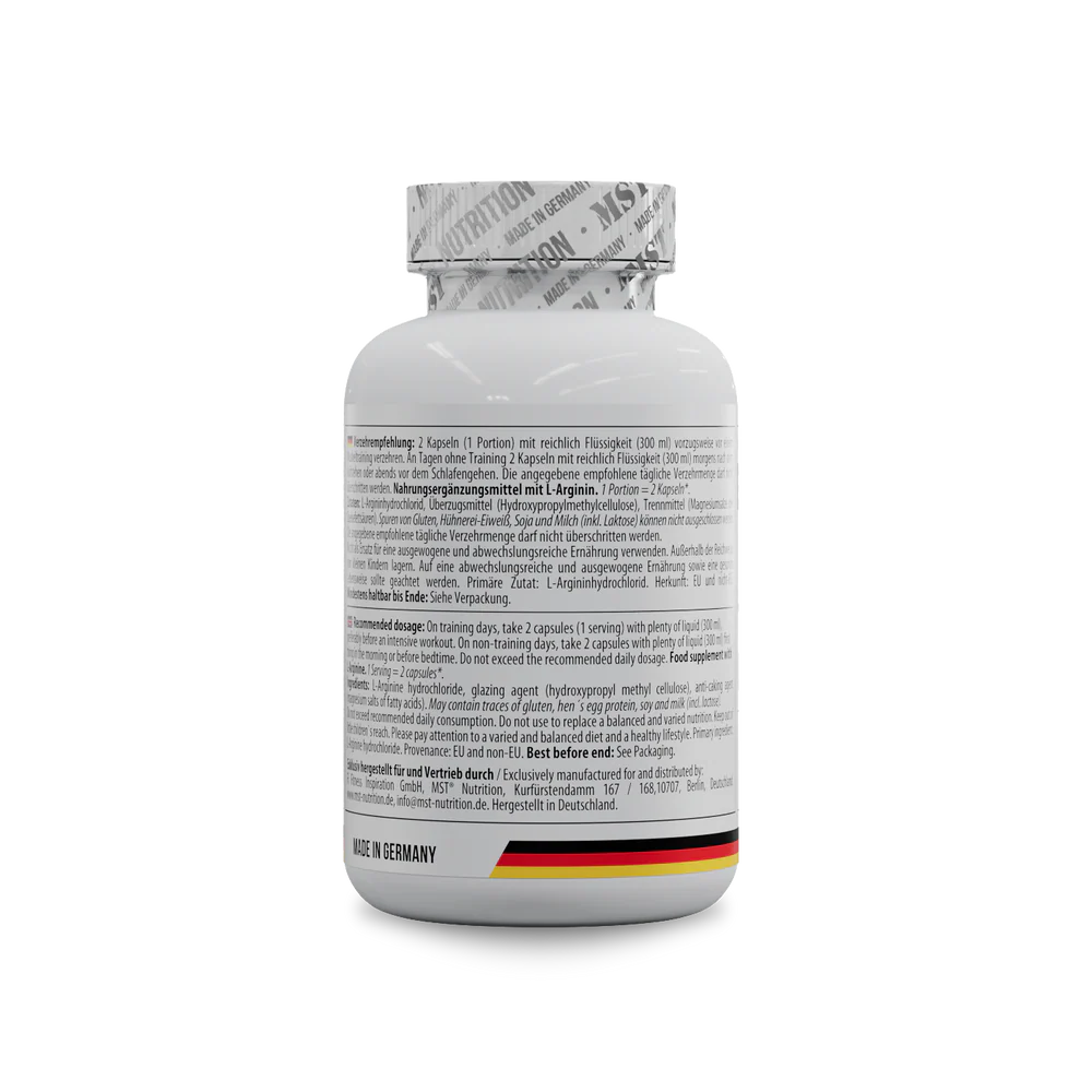 MST L-Arginine 120caps — Capsules view 3