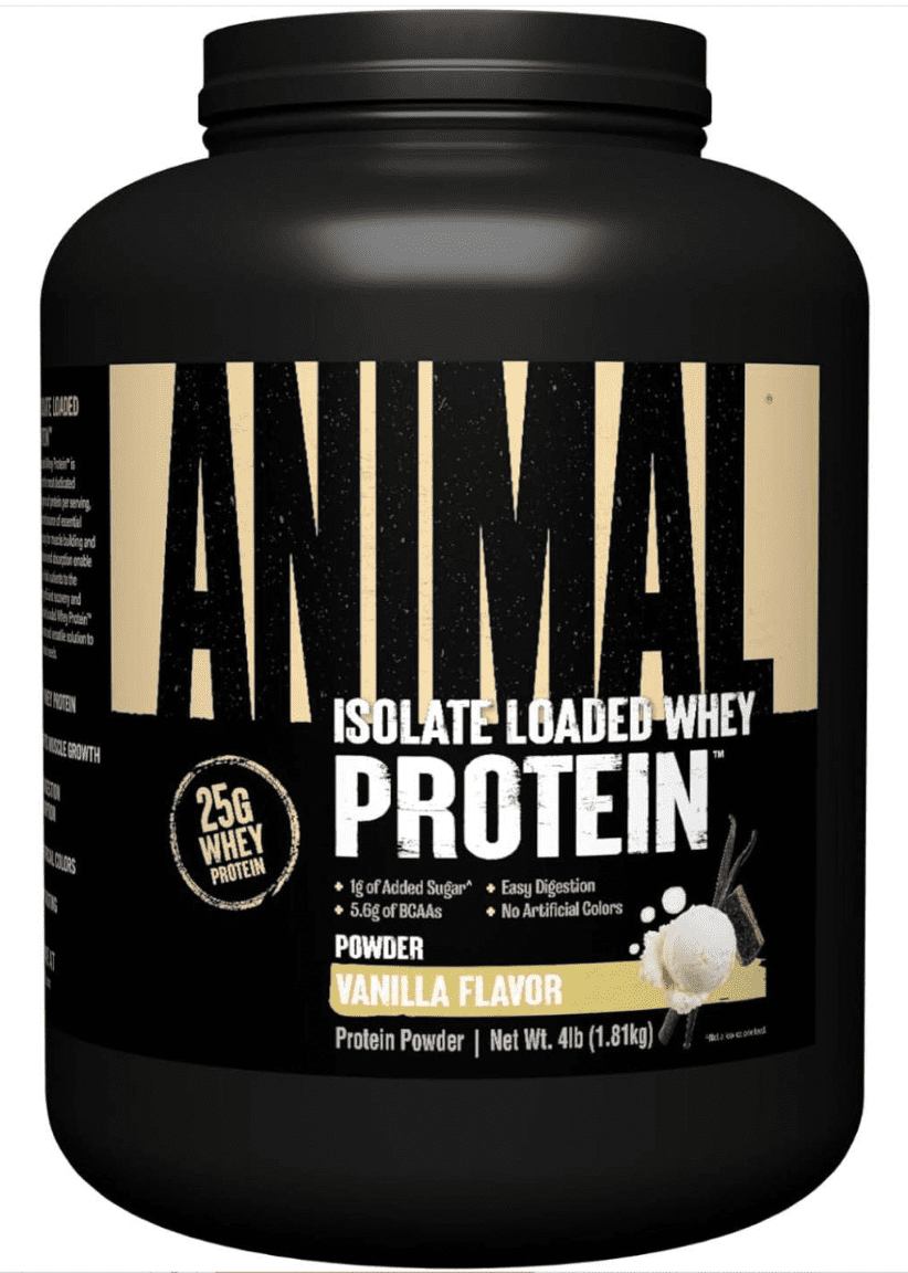 Universal Animal Whey Isolate Loaded 2.3kg Vanill — Vanilla — Powder - image 1 of 2