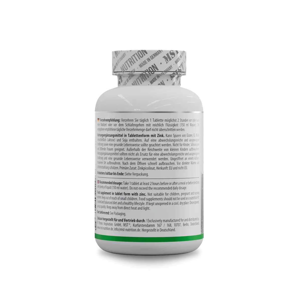 MST Zinc Picolinate 200tabs — Capsules view 3