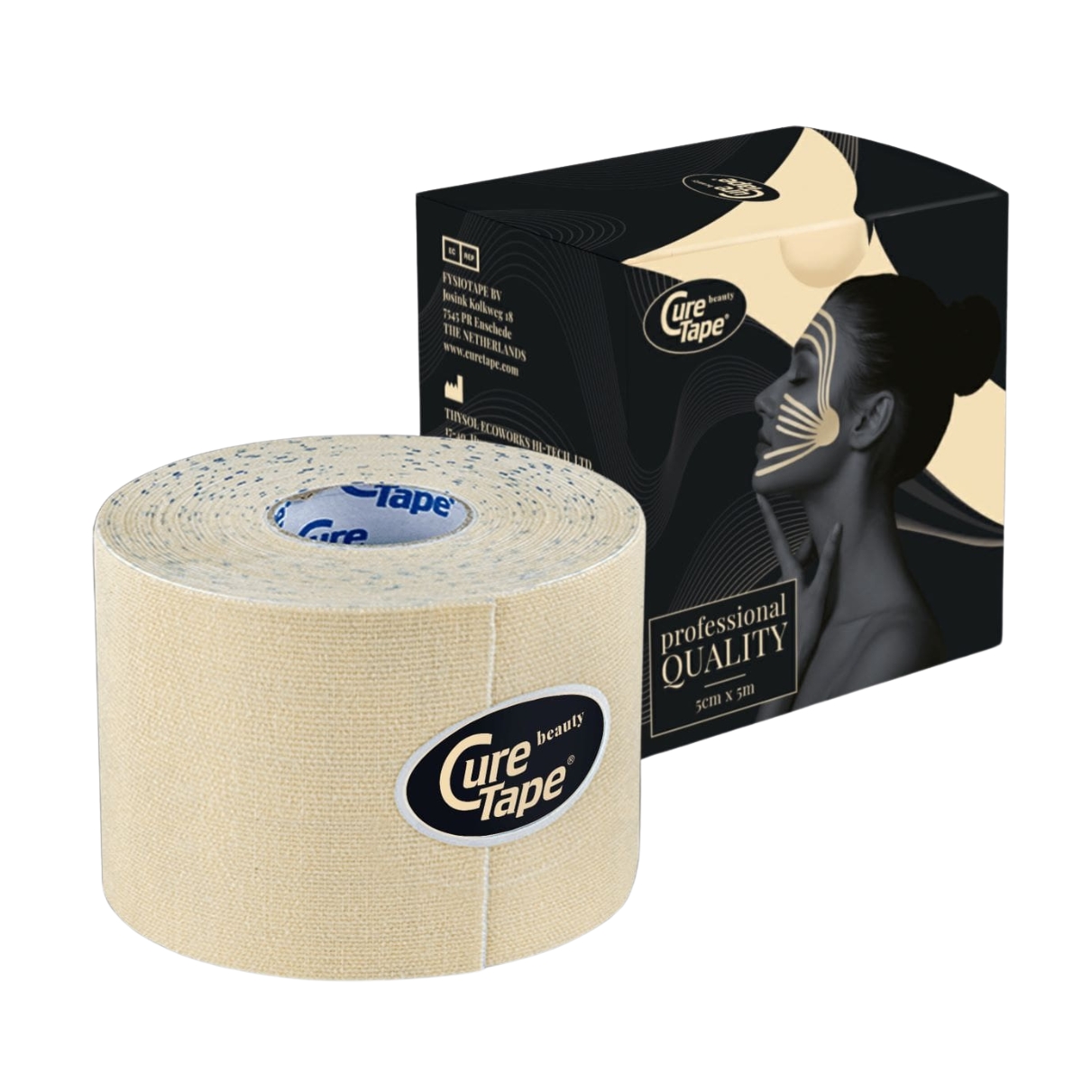 CureTape iluteip Beige 5cm x 5m view 1