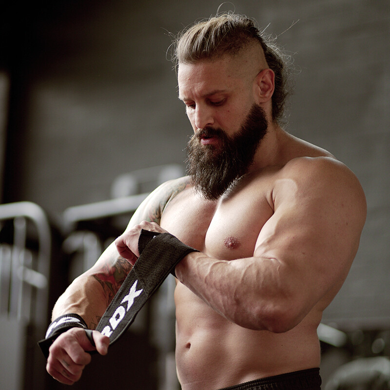Randmerihmad RDX Gym Wrist Wrap Black Pro must view 2