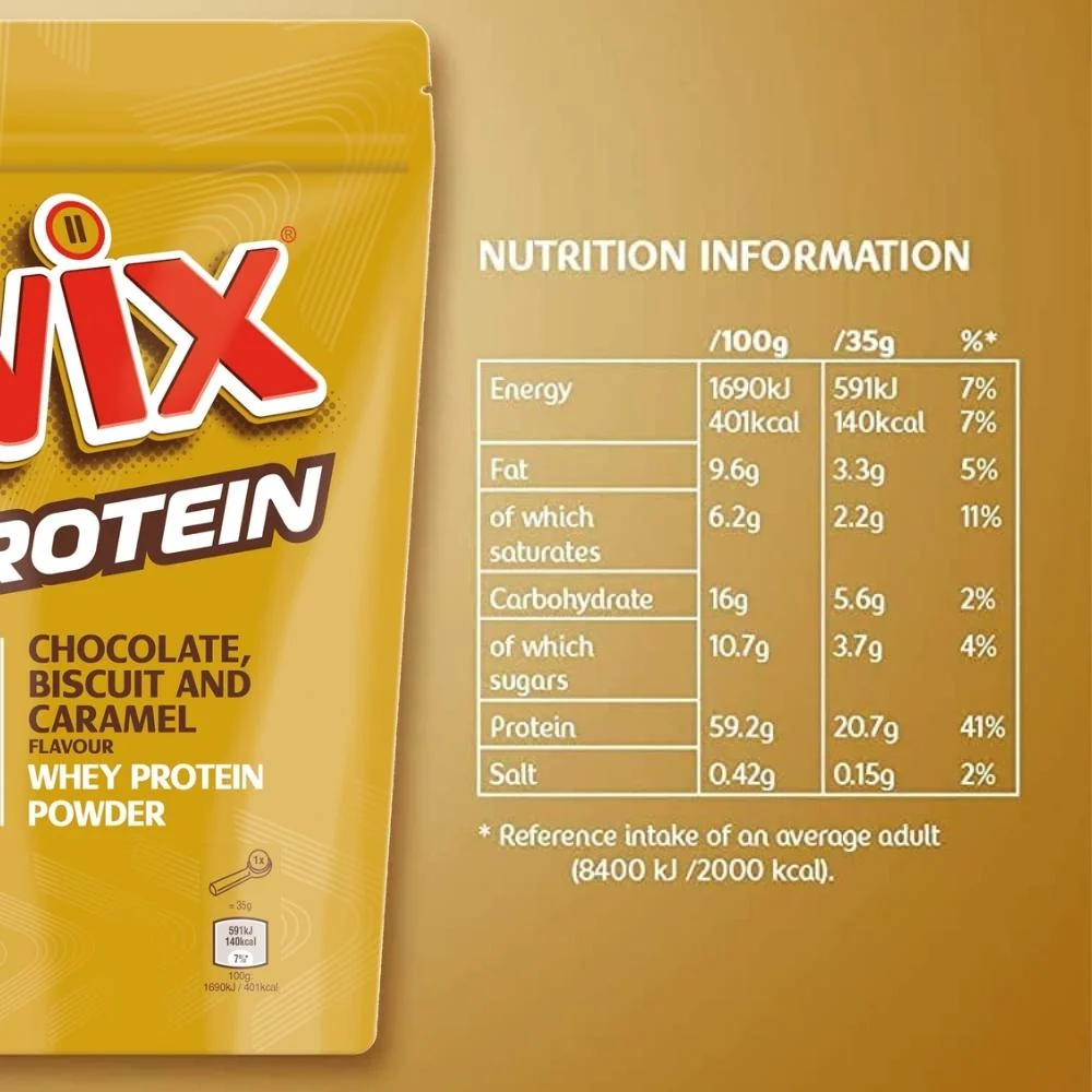 Mars Twix Hi Protein - Протеиновый порошок со вкусом шоколада и карамели — Chocolate — Powder view 3