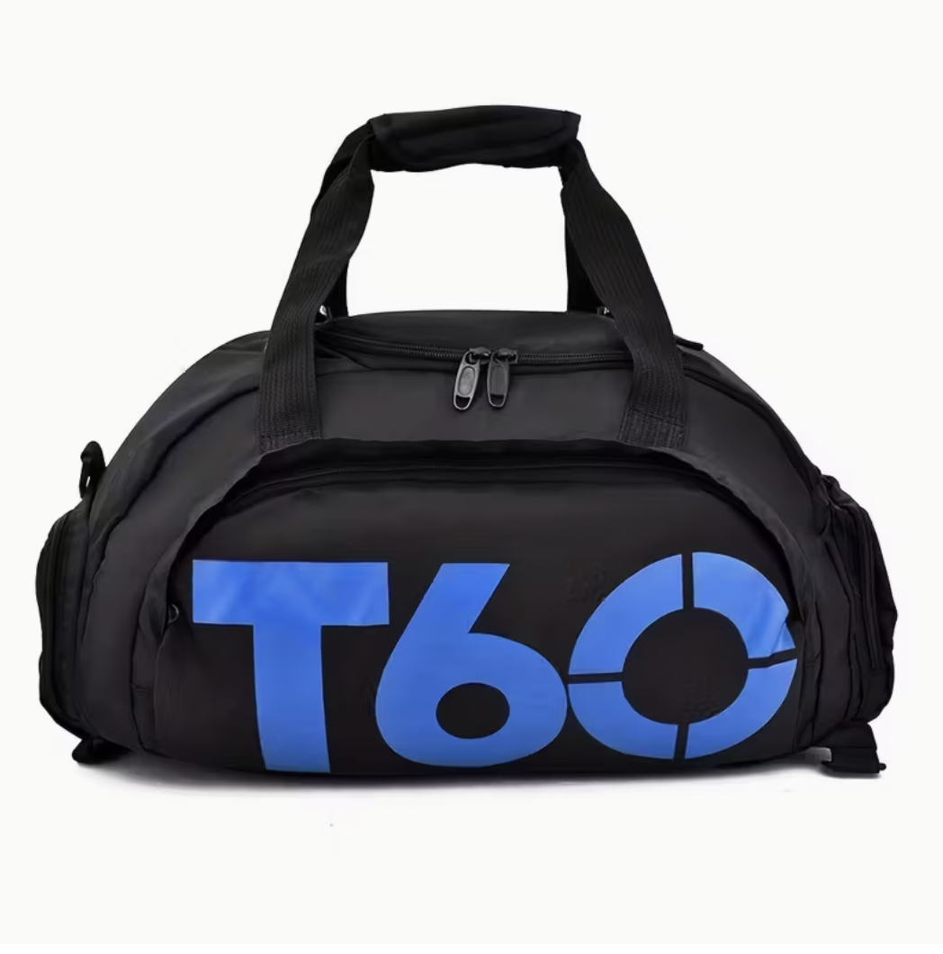 Sports bag T60 black and blue (must ja sinine) TM — Accessory view 1