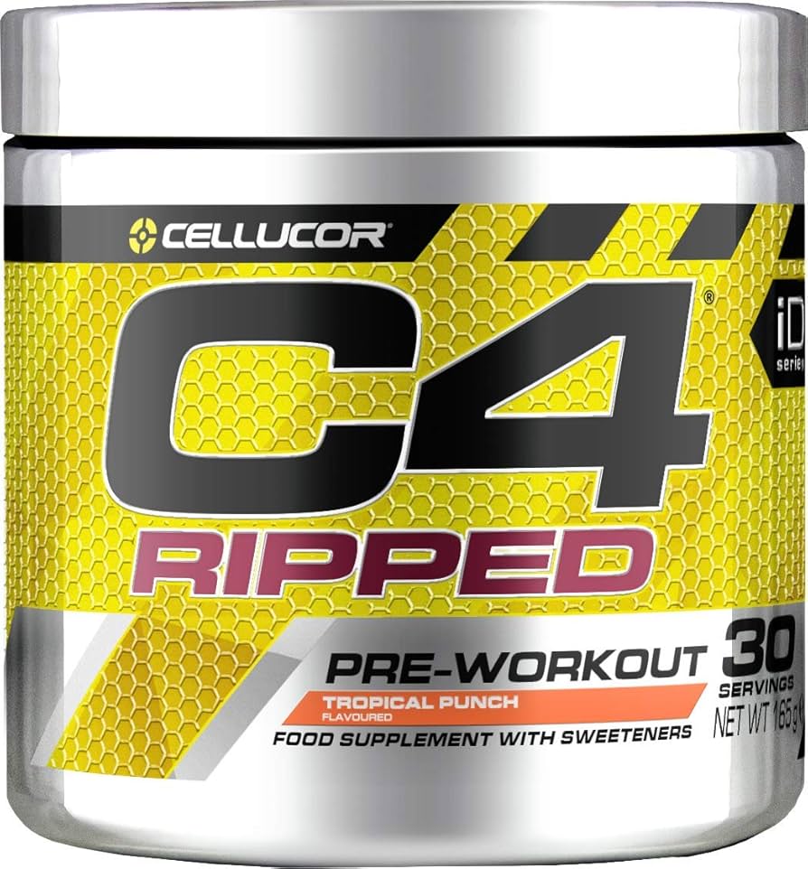 C4 Ripped Pre-workout 30serv Troopiline punš — Tropical — Capsules - image 1 of 2