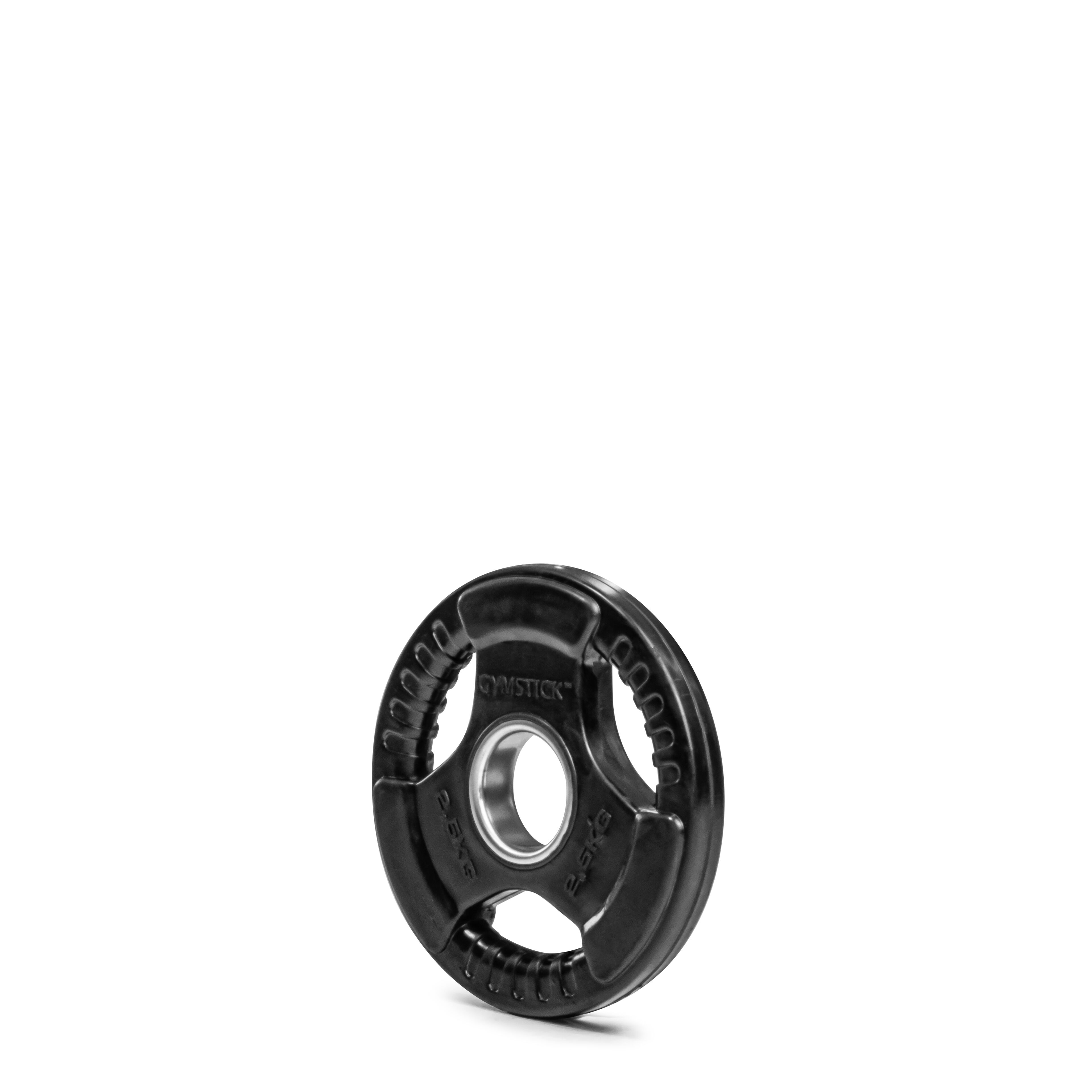 Kummeeritud raskusketas Gymstick Rubber Weight Plate 2.5 kg view 1