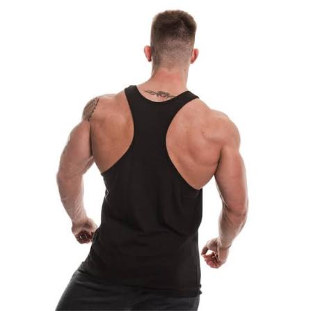 Gold’s Gym GG Muscle Joe Vest Black S — Tabs view 3