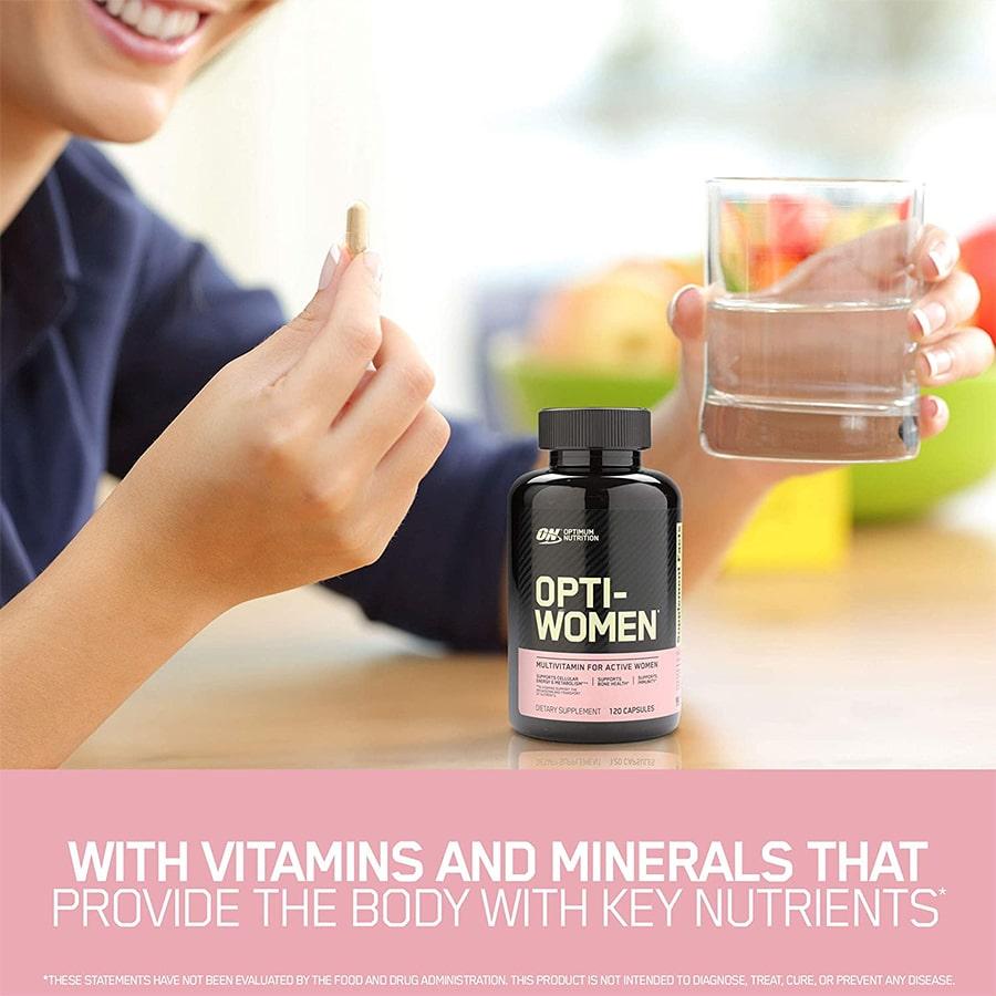 Optimum Nutrition Opti-Women 120tabs — Capsules view 2