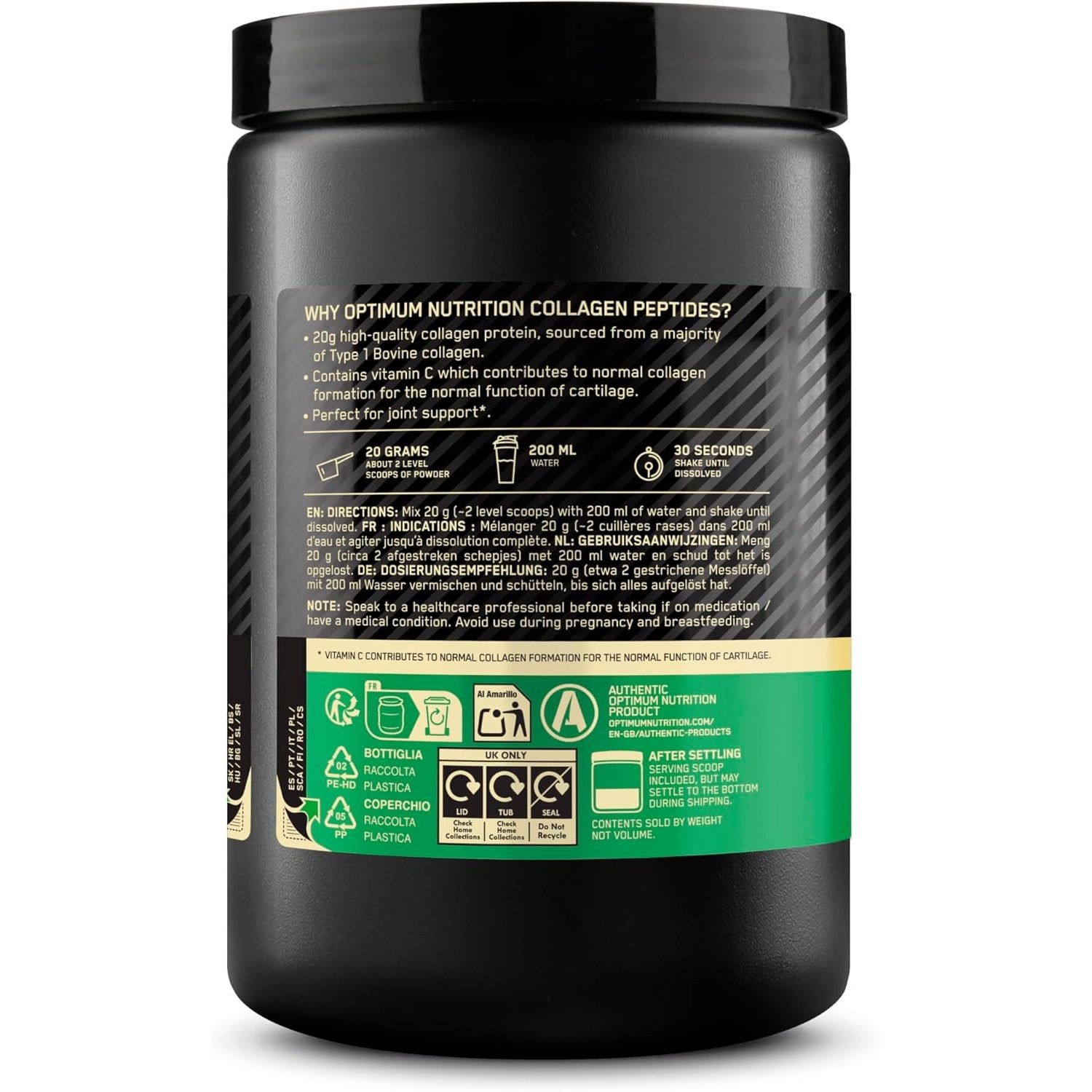 ON Collagen Peptides 400g — Maitsetu 2 — Powder view 4