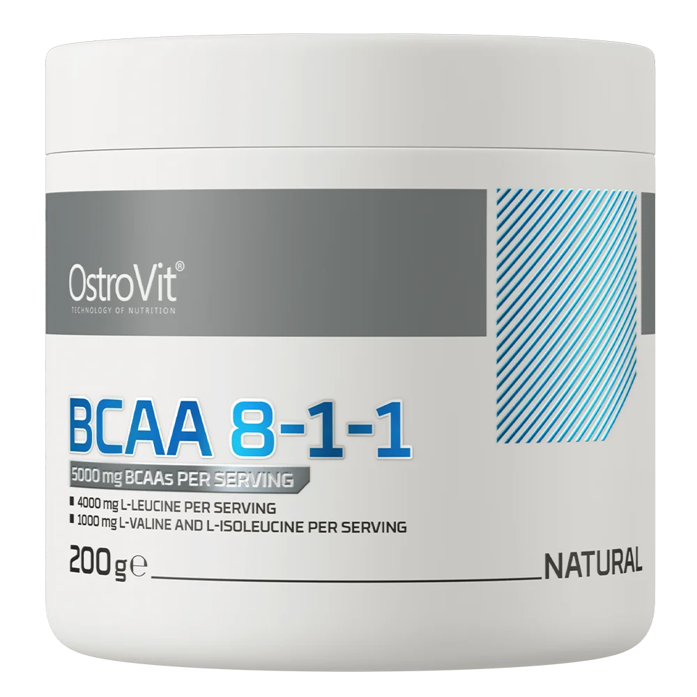 OstroVit BCAA 8-1-1 200g Naturaalne — Unflavored — Powder - image 1 of 3
