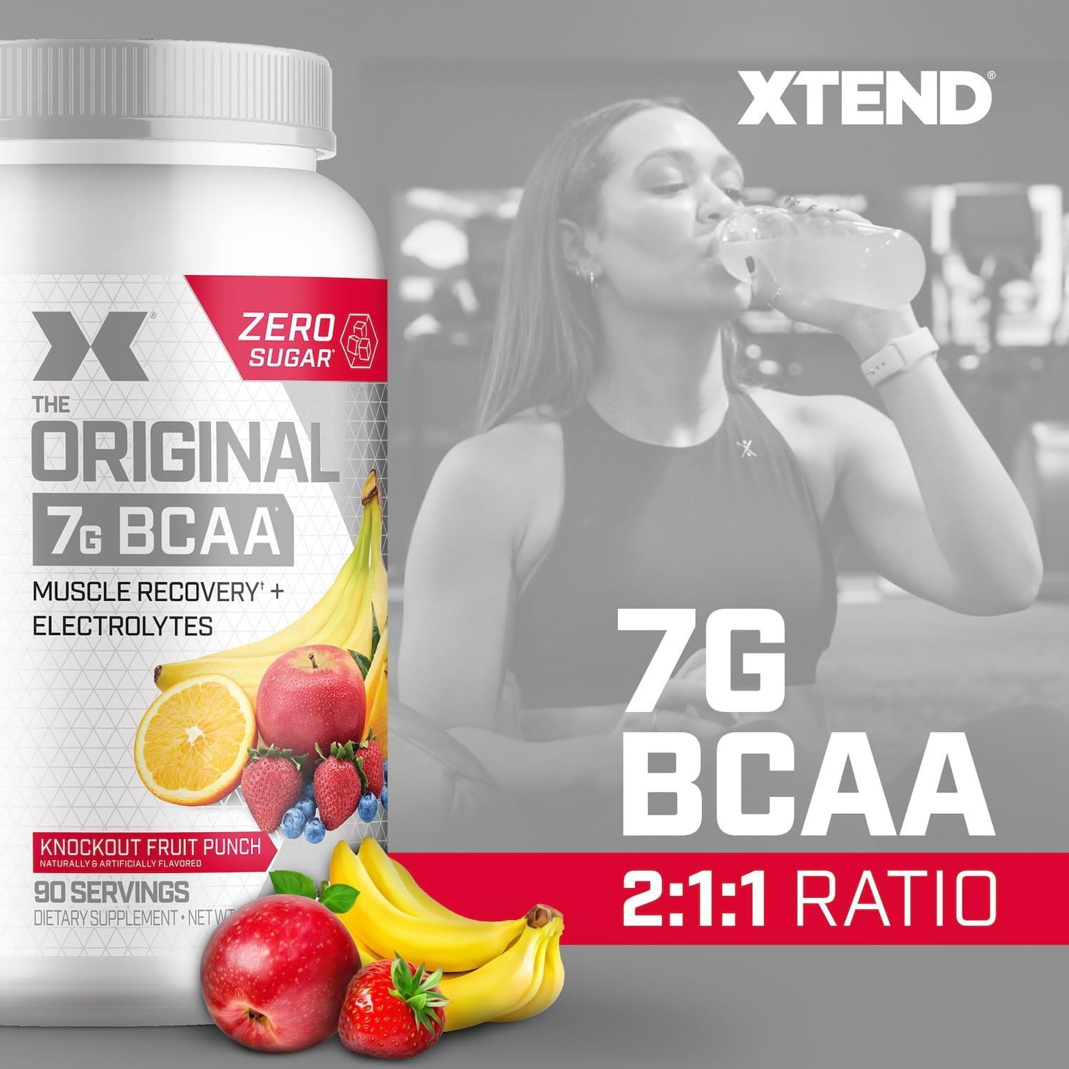 XTEND Original Amino Acids 90 servings Puuvilja punš — Powder view 2