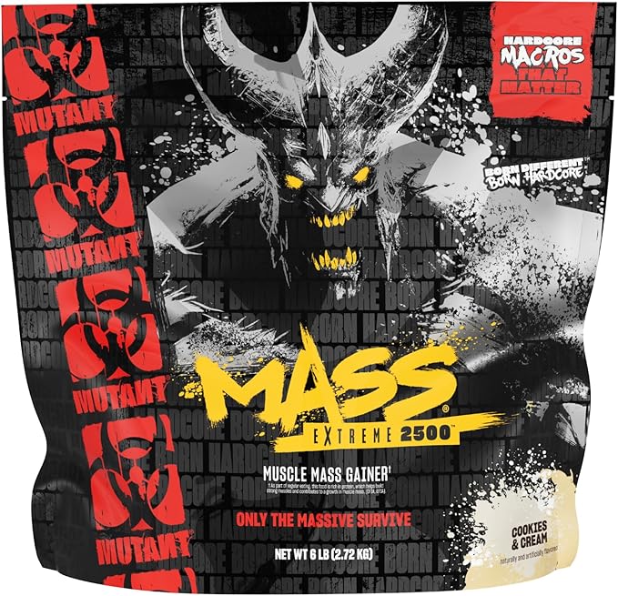 Mutant Mass Extreme 2500 Küpsised ja kreem 2.72kg — Cookies — Powder - image 1 of 2
