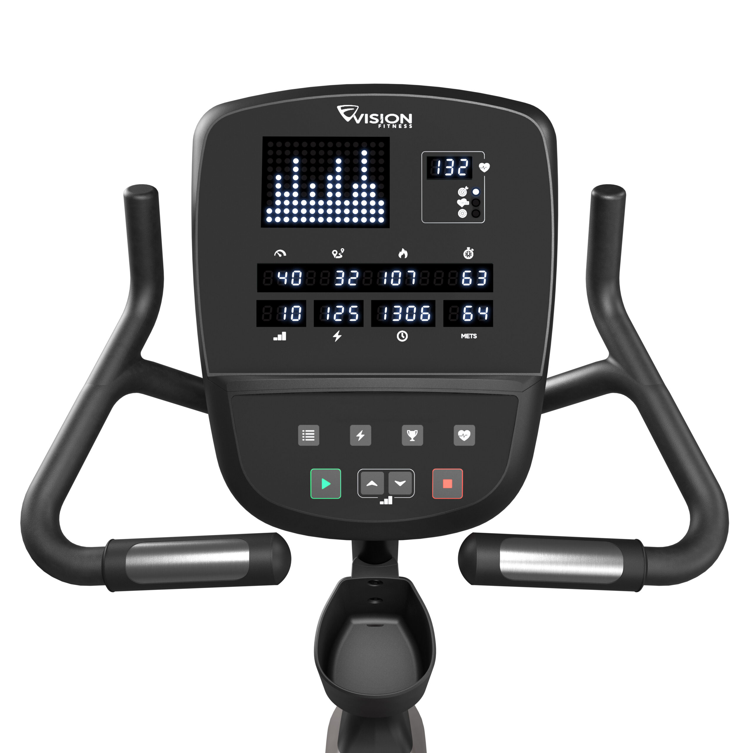 Vision Recumbent Bike R60-03 — Tabs view 3