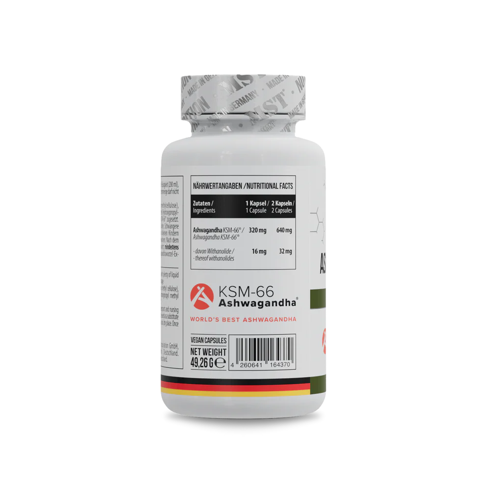 MST Ashwagandha KSM66 60caps — Capsules view 3