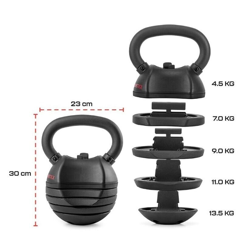 Sangpomm Gymstick Quick-Lock Kettlebell 13.5 kg view 5