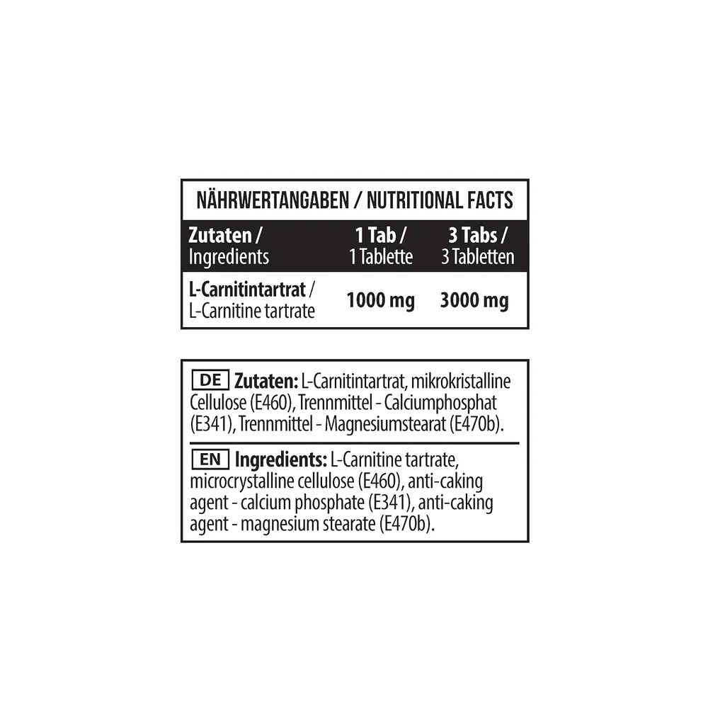 MST L-Carnitine 1000mg 90tabs — Tabs view 4