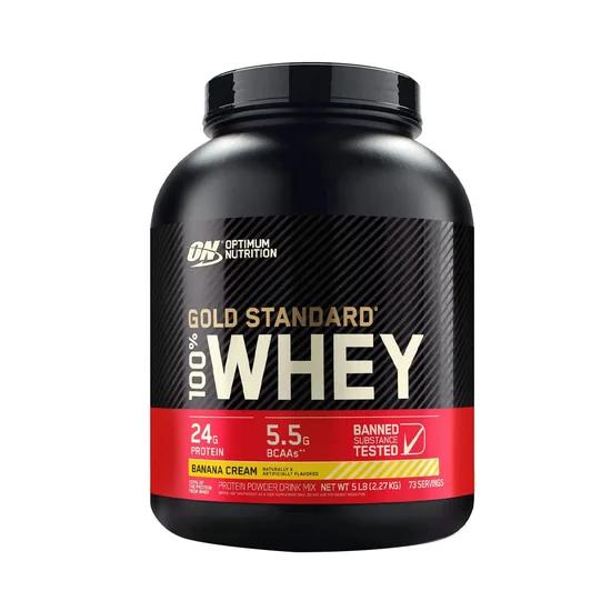 Optimum-nutrition Gold Standard 100% Whey 2.27kg Banaanikreem