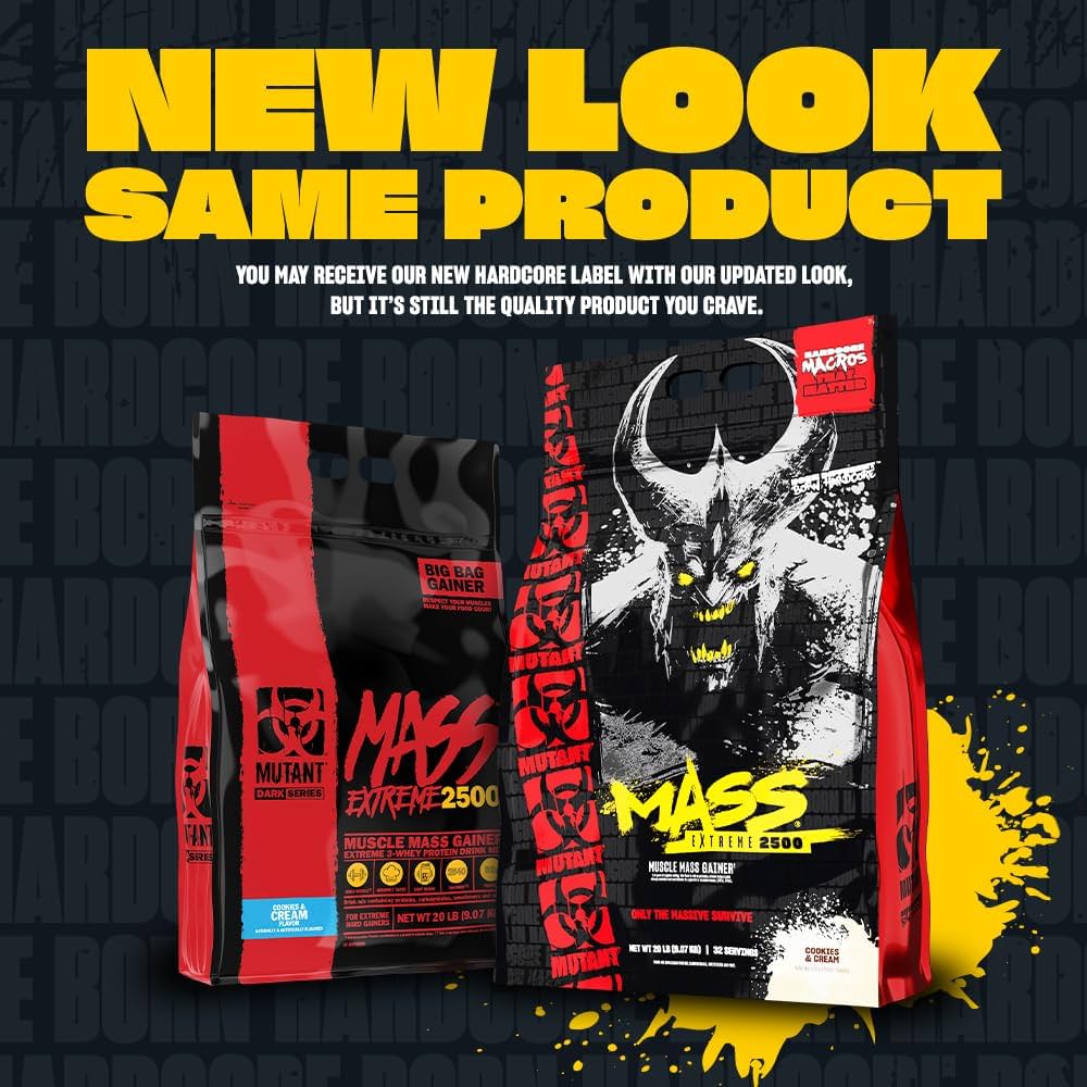 Mutant Mass Extreme 2500 Küpsised ja kreem 5.4kg — Cookies view 2