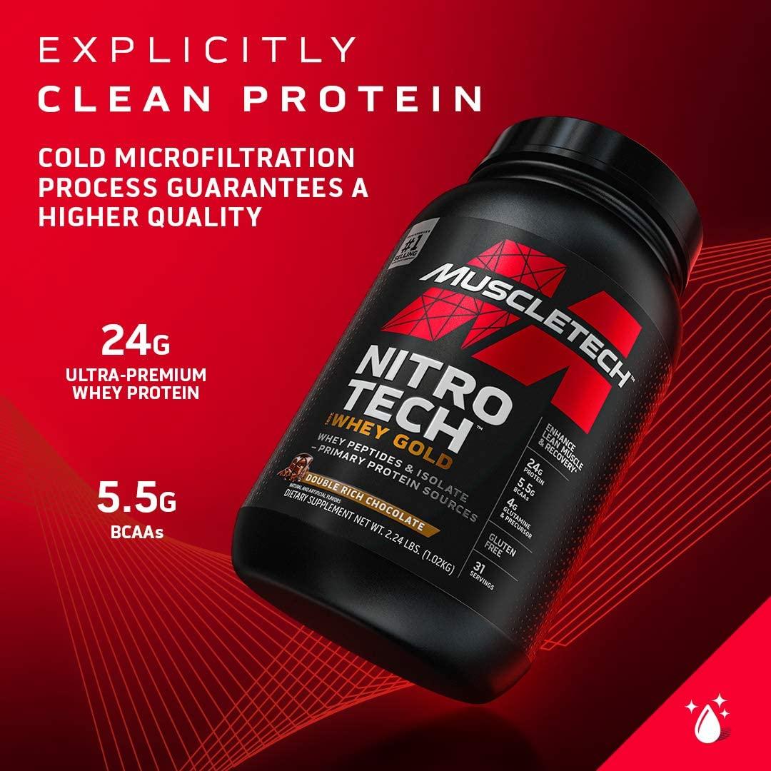 MuscleTech Nitro-Tech Performance 908g Küpsised ja kreem — Cookies — Powder view 2