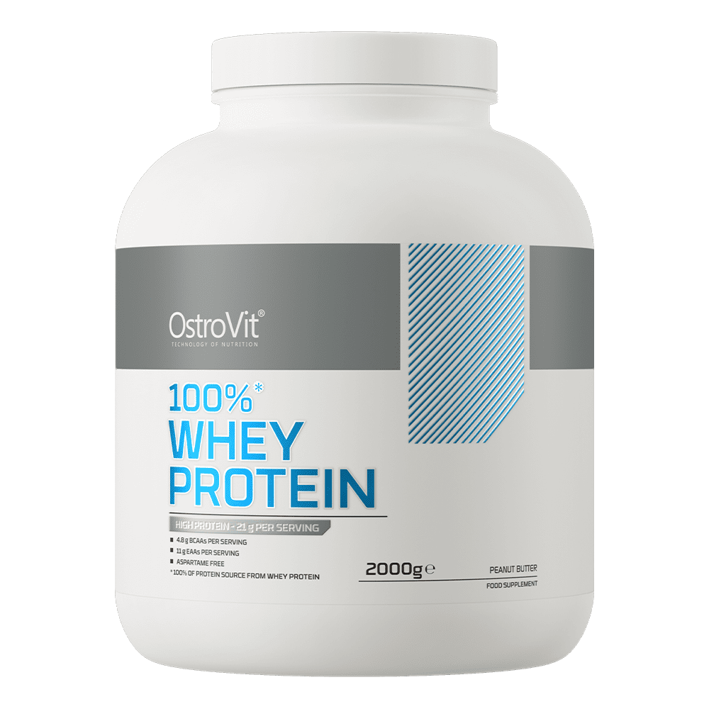 OstroVit 100% Whey Protein 2000g Maapähklivõi