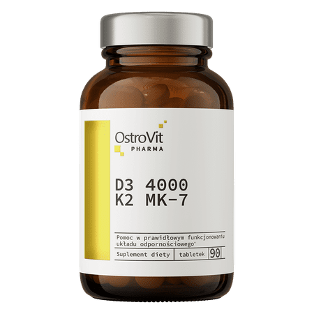 OstroVit Pharma D3 4000 IU + K2 MK-7 90tabs — Tabs view 1