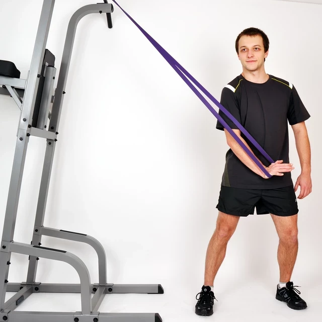 Venituskumm/treeningkumm Resistance Band inSPORTline Hangy 65 mm sinine view 4