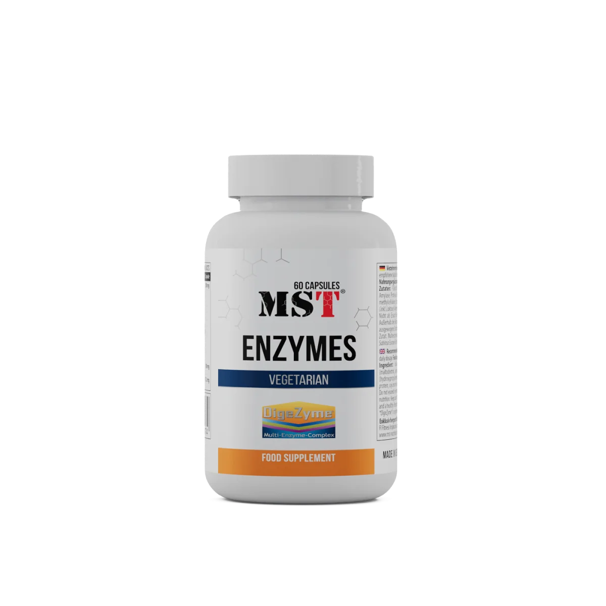 MST Enzymes DigeZyme 60 kapslit — Capsules - image 1 of 4